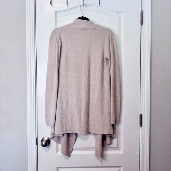 Barefoot Dreams CozyChic Lite Island Wrap Cardigan Sweater - Stone Size S/M - Picture 5 of 11